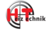 Logo von Heiztechnik mit roten Buchstaben HT und schwarzem Halbkreis