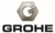 Logo dell'azienda Grohe con G stilizzata in esagono