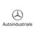 Mercedes-Benz Logo über dem Schriftzug Autoindustriale