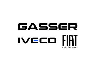 Partner Logos der Marken Gasser, Iveco und Fiat Professional