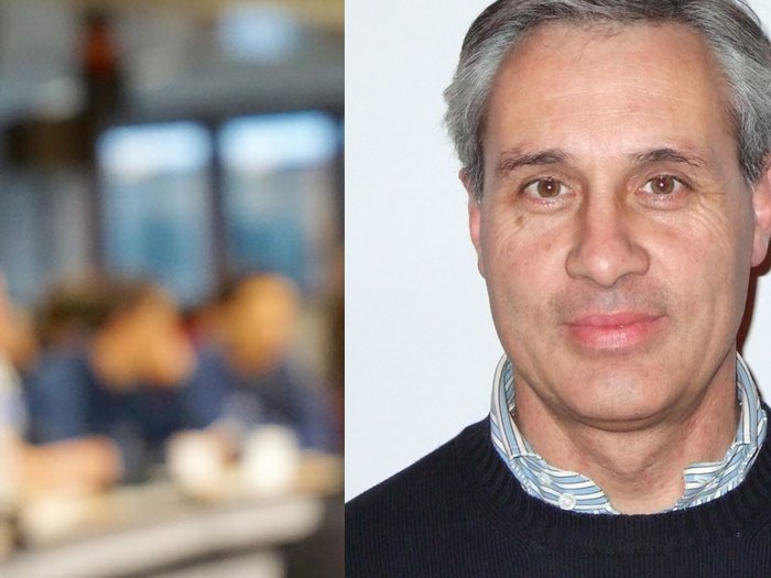 Mals: Enge Zusammenarbeit zwischen Handwerk und Gemeinde Porträt eines grauhaarigen Mannes vor verschwommenem Bürohintergrund