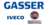 Logo Gasser con stemmi Iveco e Fiat Professional