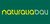 Naturaliabau Logo mit gelb-grüner Schrift auf grünem Hintergrund