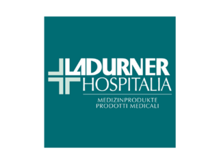 Althandwerker LaDurner Hospitalia Logo mit dem Text Medizinprodukte