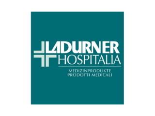 Convenzioni Logo LaDurner Hospitalia con testo Prodotti Medicali