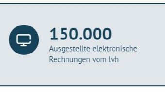 ALLE INHALTSELEMENTE Statistiken zu Lvh Services Vertrauen, elektronische Rechnungen und Rundschreiben