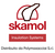 Skamol Logo mit Text Isolationssysteme