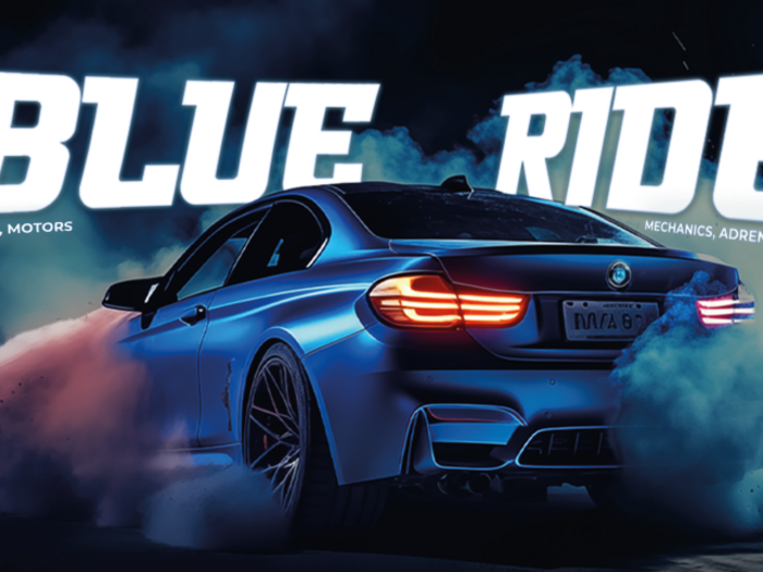 SAG-Vollversammlung 2024: Wichtige Weichenstellungen und Initiativen Blauer Sportwagen driftet und erzeugt Rauch bei Blaue Fahrt Event im Safety Park Bozen.